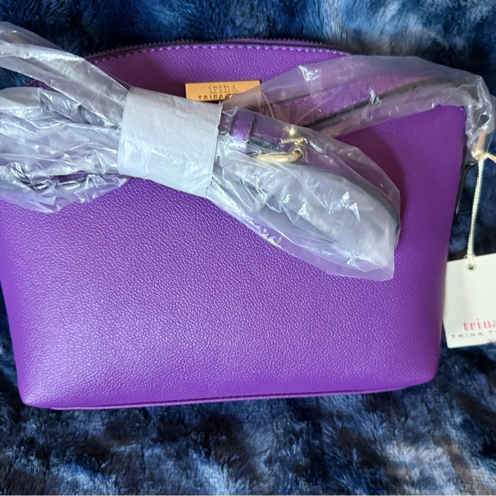 Trina Turk Vibrant Purple Crossbody Bag